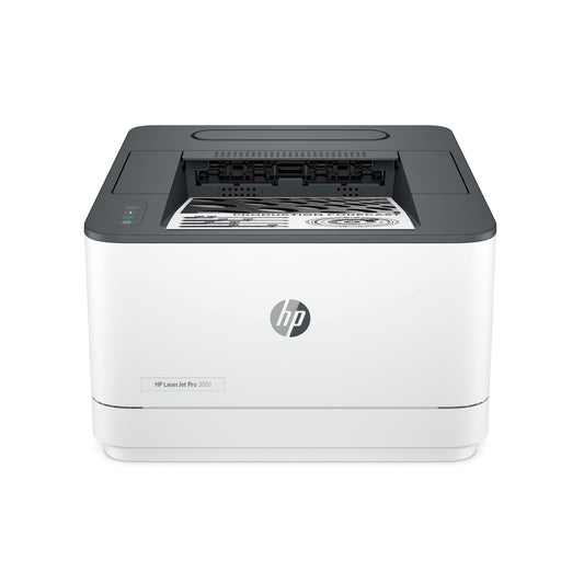 HP LaserJet Pro 3001dw Wireless Black & White Printer (Renewed)