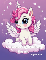 Unicorn Coloring Book: Ages 4-8 WoodArtSupply