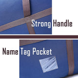 2 Pack Blue Large Duffel Bag for Traveling - Heavy-Duty 600D Polyester, Waterproof with Reinforced Handles, Holds 100 lbs - Premium Quality Duffle Bag Perfect for Travel & Storage - 42" x 16" x 20" In BETTERLINE