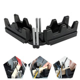 2-in-1 Mitre Measuring Angle Cutting Tool Measuring Sawing Mitre Kit For Pipeline Installation Home Improvement Carpentry Work Woodworking Craft SEAHUI