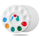Zalduig Paint Tray Palettes, 6 Pack, Painting Supplies, Painting Palette for Kids, Plastic Palette Zalduig
