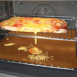 LOOCH Copper Grill Mat Set of 5 - Non-Stick BBQ Outdoor Grill & Baking Mats - Reusable and Easy to Clean - Works on Gas, Charcoal, Electric Grill and More - 15.75 x 13 Inch LOOCH