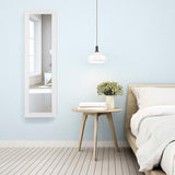 Giantex Jewelry Cabinet Armoire Door Wall Mounted, Full Length Mirror and 5 Storage Shelves for Display Bracelets Rings Cosmetics Hanging Organizer, Mirrored Storage Jewelry Cabinets Giantex