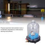 Vacuum Bell Jar, Vacuum Chamber with Pump, Laboratory Plastic Jar Sound Physics Scientific Experimental Tool for Sound Propagation Experiment Dpofirs