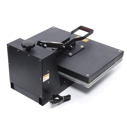 LIYUANJUN 16" x 24" Heat Press Machine, Auto Open Clamshell Heat Presser Temperature Range 0-482° F for Clothes T-Shirt Hat Wallet Sublimation Printer Transfer 110V 2800W - WoodArtSupply