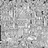 Mythographic Color and Discover: Enchanted Castles: An Artist's Coloring Book of Dreamy Palaces and Hidden Objects Castle Point Books