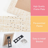 WEBEEDY DIY String Art Kit Craft for Beginners Flamingo String Art Nail String Art Kit DIY Craft Kit Art Supplies DIY Craft Projects Winding Drawing Package Set Christmas Unique Wall Decor Gift WEBEEDY