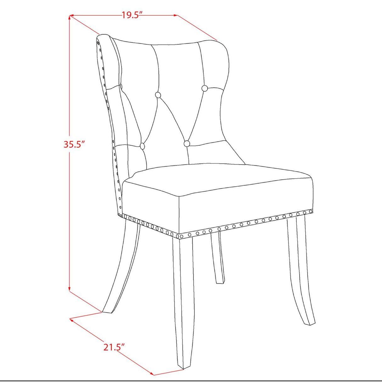East West Furniture ANSI3-LWH-15 3 Piece Kitchen Table & Chairs Set Contains a Round Dining Room Table with Pedestal and 2 Baby Blue Linen Fabric Parsons Chairs, 36x36 Inch, Linen White East West Furniture