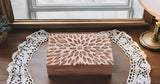 Great Birthday Gift Ideas Handmade Decorative Wooden Jewelry Box Jewelry Organizer Keepsake Box Treasure Chest Trinket Holder Watch Box Storage Box Housewarming Gifts Women The Great Indian Bazaar