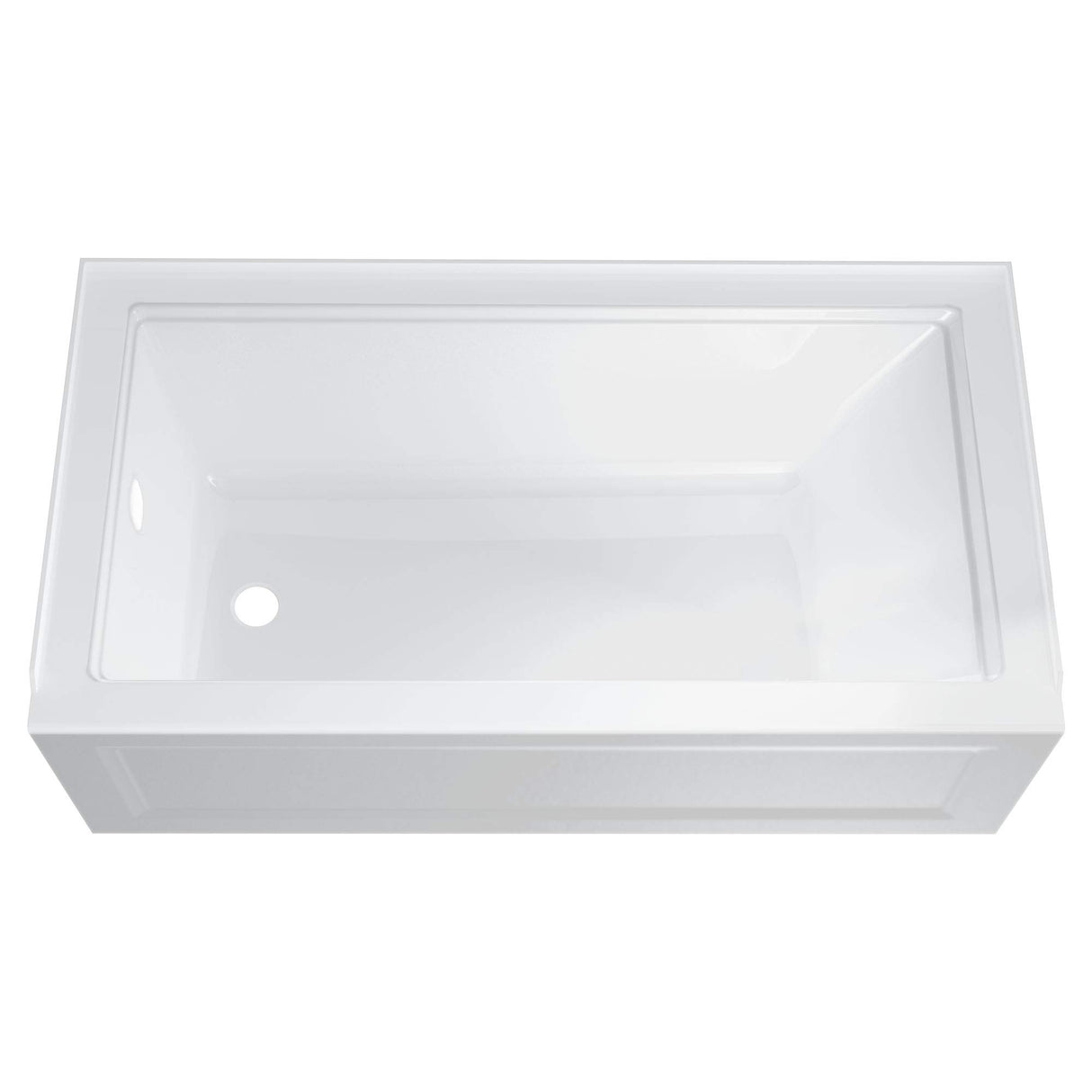 American Standard 2544202.02 Town Square S 60"x32" Bathtub-Left Drain in White American Standard