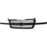 Garage-Pro Grille Assembly Compatible With 2003-2006 Chevrolet Silverado 1500, Fits 2007 Chevrolet Silverado 1500 Classic Paintable Shell with Gray Insert Plastic Garage-Pro