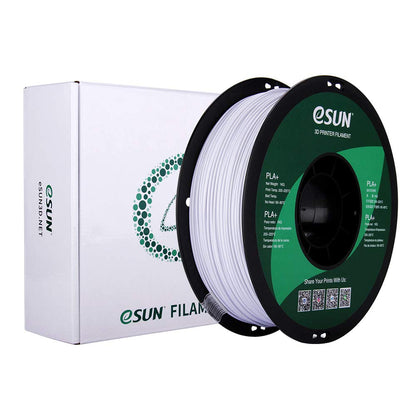 eSUN PLA PRO (PLA+) 3D Printer Filament, Dimensional Accuracy +/- 0.03mm, 1kg, Plastic Spool, 1.75mm, Cool White - WoodArtSupply