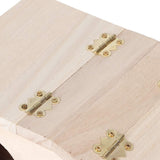 Parakeet Nesting Box, Small Wooden Bird House, Bird House Budgie Wood Breeding Box Pet Bird Nests House for Parrots Swallows, Breeding Box Cage Birdhouse Accessories Cyrank