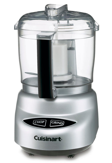 Cuisinart Food Processor, Mini-Prep 3 Cup, 24 oz, Brushed Chrome and Nickel, DLC-2ABC Cuisinart