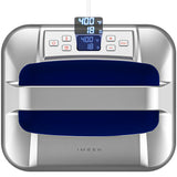 IMREN Heat Press Machine, 12" x 10" Portable Heat Press for T Shirts and Hoodies,Heat Press for Sublimation,Vinyl,Heat Transfer Project, Heat Press Machine with Heat Press Pad - Blue Imren