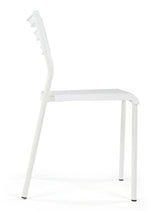 Lucky Theory Humble Crew Lightweight Desk Chair, Plastic, White White 19D x 16W x 30H in Humble Crew