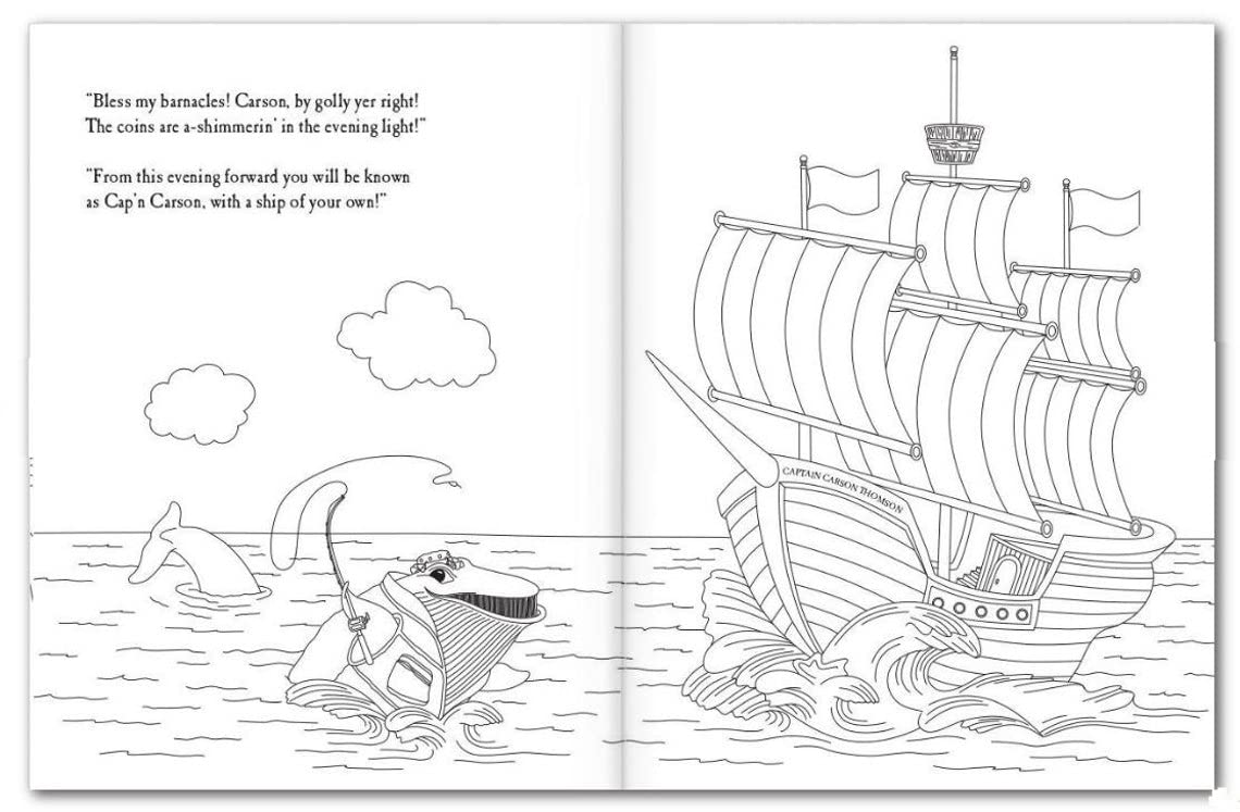 Personalized Coloring & Activity Book for Kids - I See Me! (Pirate) I See Me!
