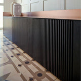 Luxdecor Two Acoustic Wood Wall Slat Panels with Veneer-Decorative Soundproof Wall Panels | Real Natural Oak Wood | 47.24” x 23.62” Each | Soundproof Panels | Wood Finish Wall Panels 0.82" Depth Luxdecor