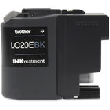 Brother LC20EBK Super High Yield Black Ink Cartridge Brother