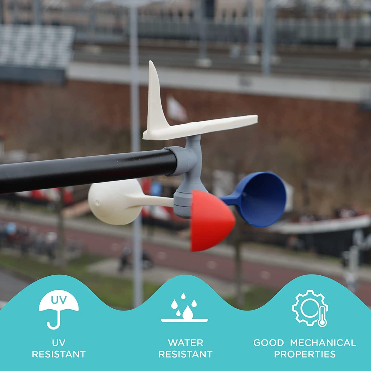 Polymaker ASA Filament 2.85mm Black, 1kg ASA 3D Printing Filament, Heat & Weather Resistant - ASA 3D Printer Filament Perfect for Printing Outdoor Functional Parts POLYMAKER