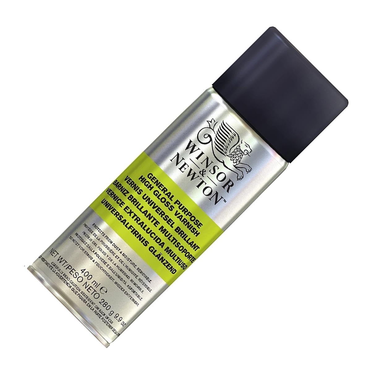 Winsor & Newton Professional Artists' Aerosols, All Purpose High Gloss Varnish, 400ml Winsor & Newton