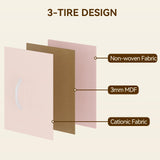 ElectraSpeedy 15 Drawers Dresser, Tall Dressers for Bedroom, Large Chests of Drawers, Fabric Storage Dresser Organizer Unit for Closet, Hallway, Living Room (Pink Wood Grain Print) ElectraSpeedy