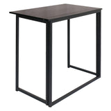 Leopard Outdoor Products Folding Computer / Laptop Table for Small Spaces, Space-Saving Home Office / Writing Desk, Compact Study Reading Foldable Desk (Black) Leopard Outdoor Products