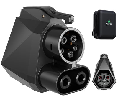 Aovee NACS to CCS1 Supercharging Adapter 500A 250KW,EV Charging Plug for Tesla V3/V4 DC Supercharger Stations Compatible with Ford,GM,Rivian,Volvo,and Polestar EVs