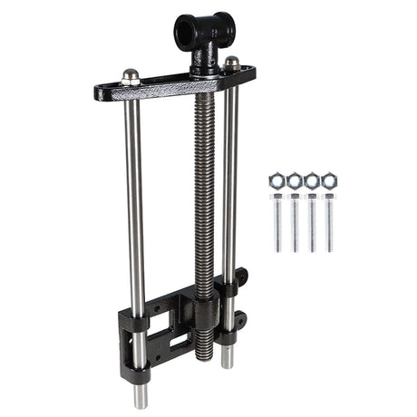 TINVHY Woodworking Bench Vise 10 Inch, Heavy-Duty Steel and Cast Iron Front Screw Vise Structure Woodworking Front Vise, Easy-to-operate Workbench Vise, Durable Woodworking Vise for Home TINVHY