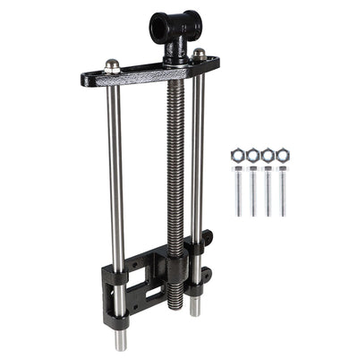 TINVHY Woodworking Bench Vise 10 Inch, Heavy-Duty Steel and Cast Iron Front Screw Vise Structure Woodworking Front Vise, Easy-to-operate Workbench Vise, Durable Woodworking Vise for Home