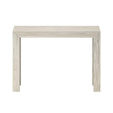 Plank+Beam Modern Solid Wood Console Table, 46.25 Inch, Sofa Table, Narrow Entryway Table for Hallway, Behind The Couch, Living Room, Foyer, Easy Assembly, Coastal White Plank+Beam