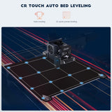 Official Creality Ender 3 S1 3D Printer with Direct Drive Extruder CR Touch Auto Leveling High Precision Double Z-axis Screw Silent Board Printing Size 8.6X8.6X10.6in, Upgrade Ender 3 V2 for Beginners Comgrow