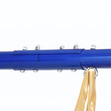 Outsunny 693 lbs Swing Set for Backyard, 5 in 1 Heavy-Duty A-Frame Stand Outdoor Playset for Kids, with Saucer Swing, Slide, Seesaw, Glider, Swing Seat Outsunny