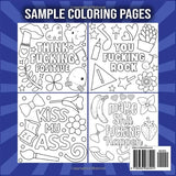 Bold and Easy Swear Word Coloring Book: Groovy and Hilarious Designs for Stress Relief & Relaxation for Adults WoodArtSupply