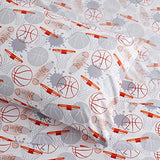 1500 Supreme Kids Bed Sheet Collection - Fun Colorful and Comfortable Boys and Girls Toddler Sheet Sets - Deep Pocket Wrinkle Free Soft and Cozy Bedding - Full , Basketball Sweet Home Collection