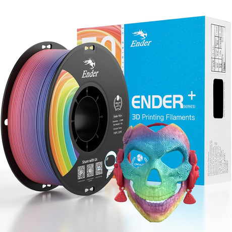 Official 3D Printer Filament Ender PLA Pro Filament, Creality PLA+ 3D Printing Filament, Durable and Resistant, Smooth, Overhang Performance Dimensional Accuracy +/-0.02mm, 2.2lbs/Spool Creality