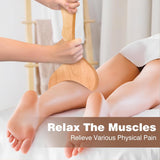 JUANWAN 12-in-1 Wood Therapy Massage Tools Wooden Massager Body Sculpting Tools Maderoterapia Kit Wood Therapy Tools for Muscle Pain Relief Body Shaping Anti-Cellulite JUANWAN