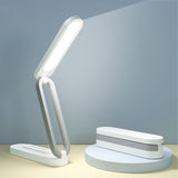 Giryuhd LED Desk Lamp for Office Home & Battery Operated Lamp Rechargeable Lamp Foldable & Portable Light, LED Desk Light Strip, 3 Brightness Dimmable Small Desk Lamp Wireless Reading Lamp Giryuhd