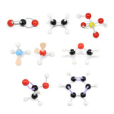RELIANCER Molecular Model Kit,444PCS Organic Molecular Chemistry Set w/C60,Atoms,Bonds,Molecular Structures Building Kit for Chemistry Learning,STEM Science Kits for Teachers,Students,Young Scientists RELIANCER