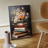 Vintage flower Diamond Art Painting Kits for Adults, Full Drill Diamond Dots Paintings for Beginners, Round 5D Paint with Diamonds Pictures Gem Art Painting Kits DIY Crafts Kits 【11.8x15.7inch】 RYMILIE