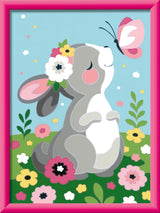 Ravensburger Beautiful Bunny Paint by Numbers Kit for Kids - 20179 - Painting Arts and Crafts for Ages 7 and Up Ravensburger