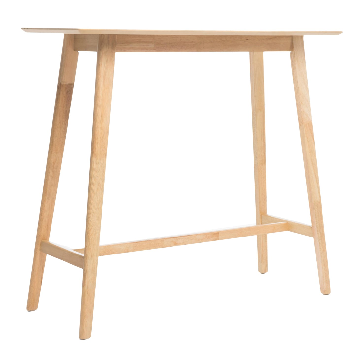 Moria Natural Oak Wood Bar Table by Christopher Knight Home - WoodArtSupply