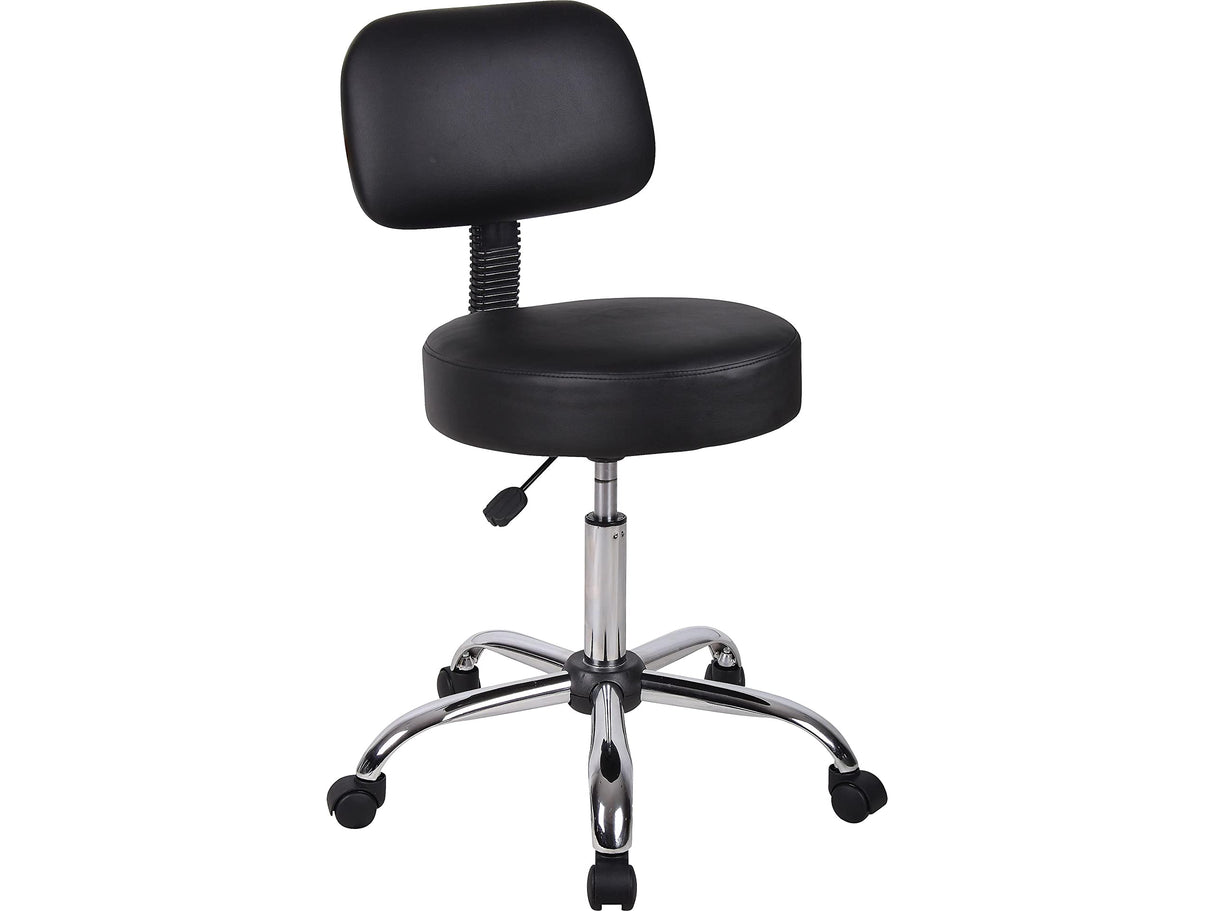 Be Well Medical Spa Professional 26.5-Inch Drafting Stool, Black (B245-BK) B245-BK Boss Office Products
