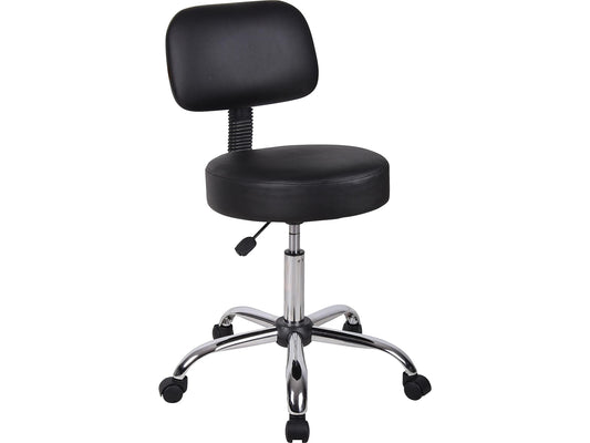 Be Well Medical Spa Professional 26.5-Inch Drafting Stool, Black (B245-BK) B245-BK - WoodArtSupply