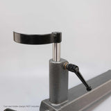 Hurricane Turning Tools, 5" Diameter Curved Tool Rest For Turning Small Bowls on Wood Lathe, 1" Diameter Post, 4" Post Length Hurricane Turning Tools