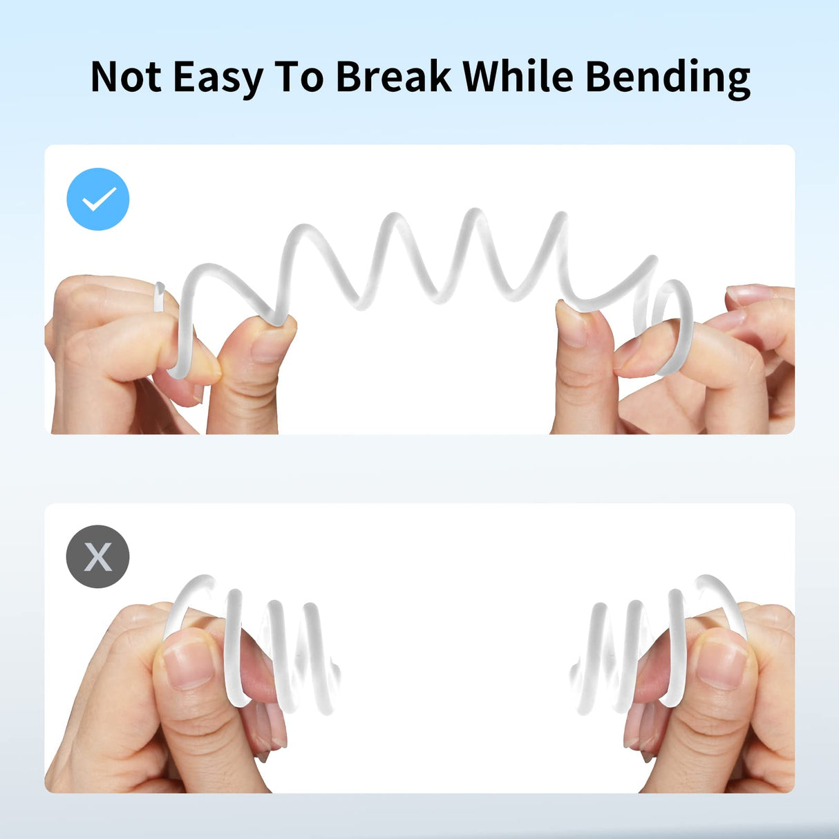 Anycubic ABS-Like + 3D Printer Resin, Toughness and Non-Brittle 405nm UV-Curing Resin, High Precision Standard Photopolymer Resin for 8K Capable LCD DLP 3D Printing (Transparent, 1kg) ANYCUBIC