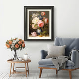 Natuyalo Paint by Numbers for Adults - DIY Adult Paint by Number Kits Painting on Canvas Flowers in Vase Painting by Numbers for Beginners, Plant Art Craft Kits for Adults (16x20 Inch) Natuyalo