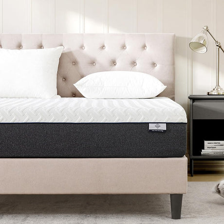 Gelsea Queen Mattress,10 Inch Memory Foam Mattress in a Box,Green Tea Infused,Hypoallergenic Bamboo Charcoal,Made in USA,Queen Size Bed,60" X 80" X 10 Gelsea