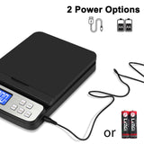 Fuzion Shipping Scale - Digital Postal Scale 88lb x 0.1oz, 5 Units, Hold/Tare/PCS Counting, Easy Calibration, Large LCD, All-in-1 Scale for Packages Fuzion