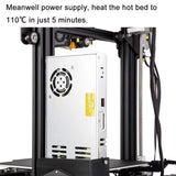 Official Creality Ender 3 Pro 3D Printer with Removable Build Surface Plate and Branded Power Supply, 3D Printers for DIY Home and School Printing Size 8.66x8.66x9.84 inch Comgrow